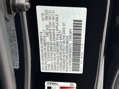 2026 Honda Odyssey EX-L