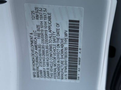 2026 Honda Odyssey Elite