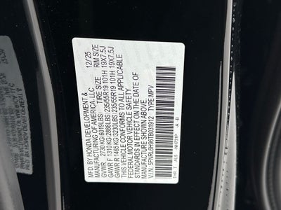 2026 Honda Odyssey Elite