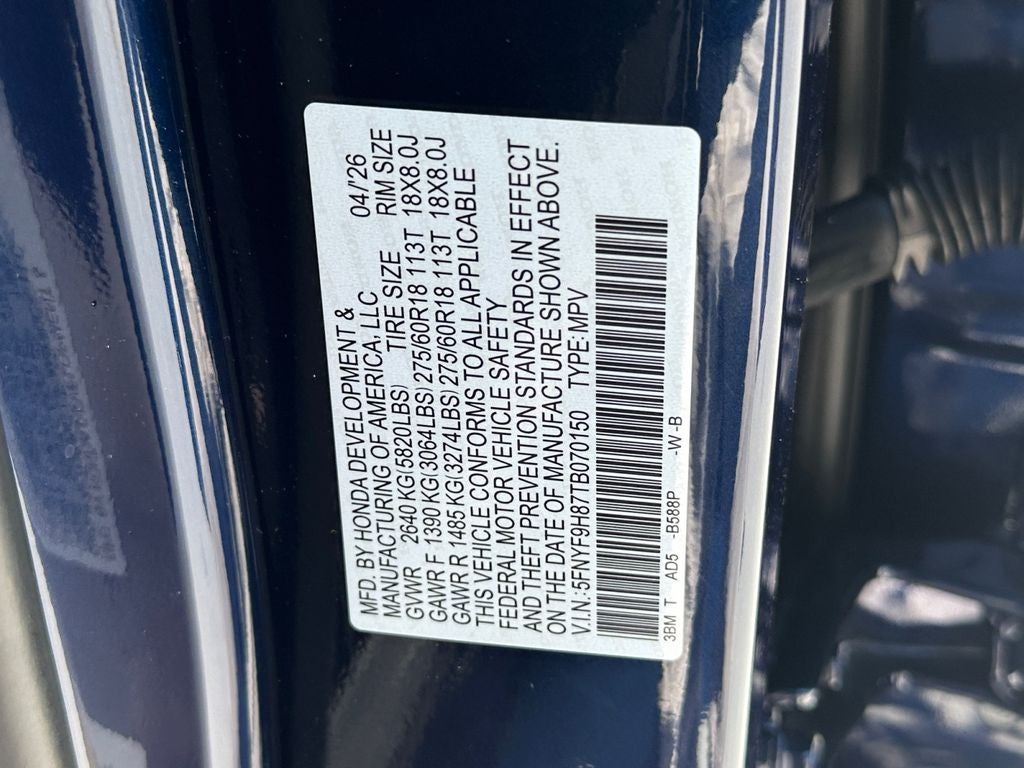 2026 Honda Passport TrailSport Elite Blackout
