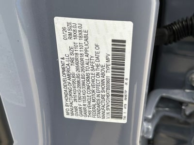 2026 Honda Pilot TrailSport