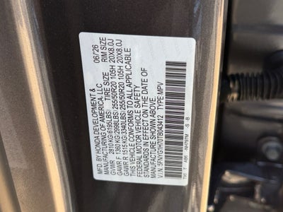 2026 Honda Pilot Touring