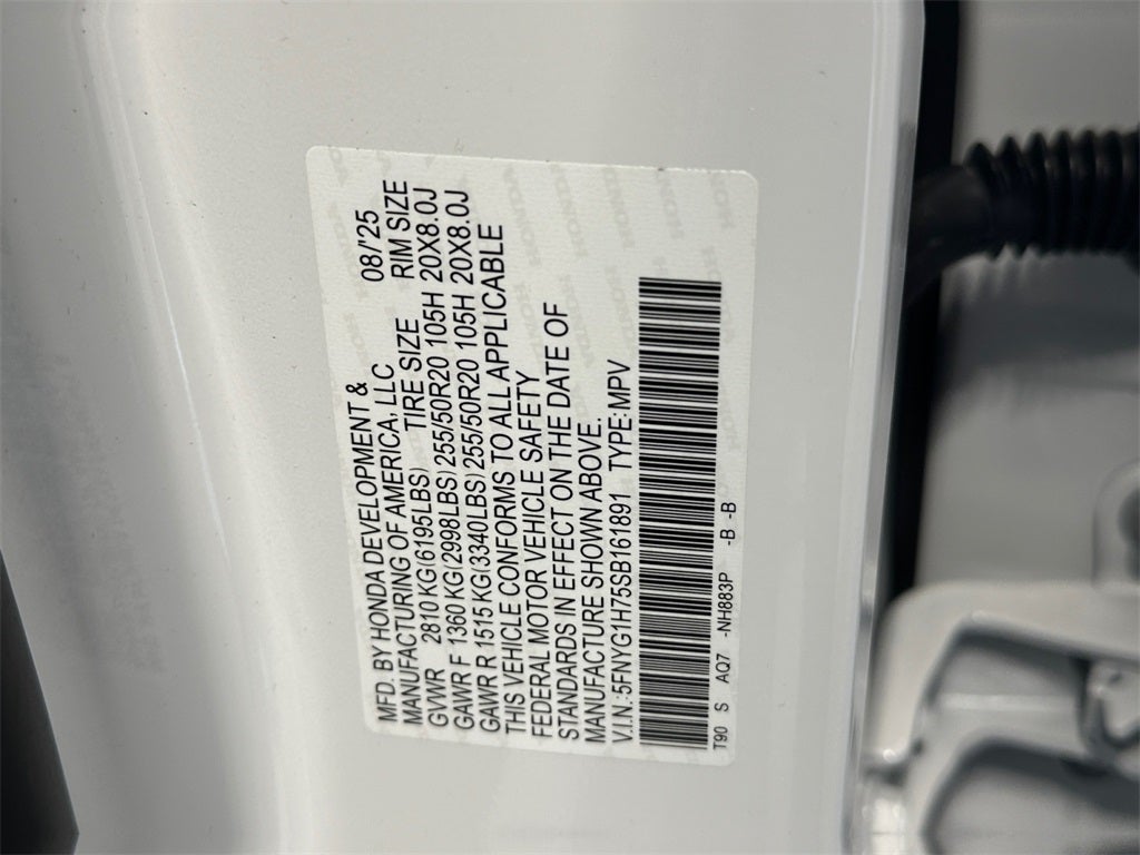 2025 Honda Pilot Touring+