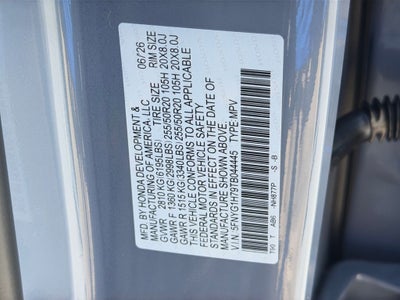 2026 Honda Pilot Touring