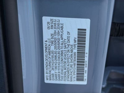 2026 Honda Pilot Elite