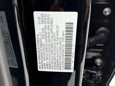 2026 Honda Pilot Elite