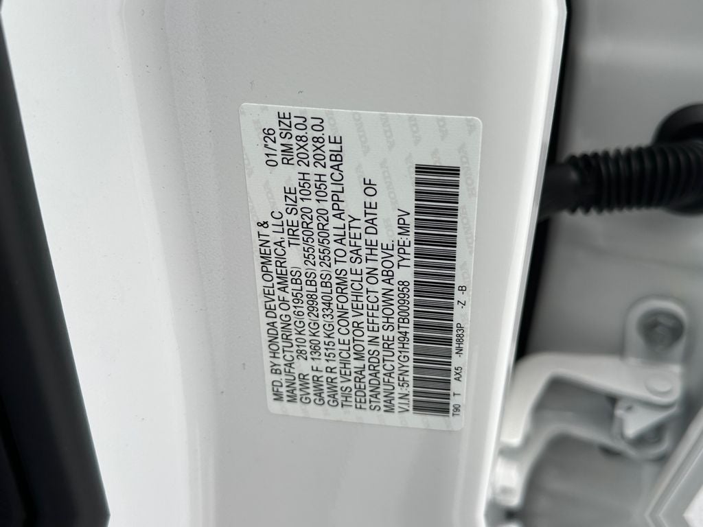 2026 Honda Pilot Black Edition