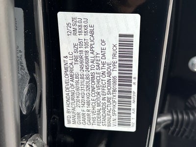 2026 Honda Ridgeline TrailSport+