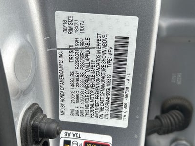 2016 Honda CR-V Touring