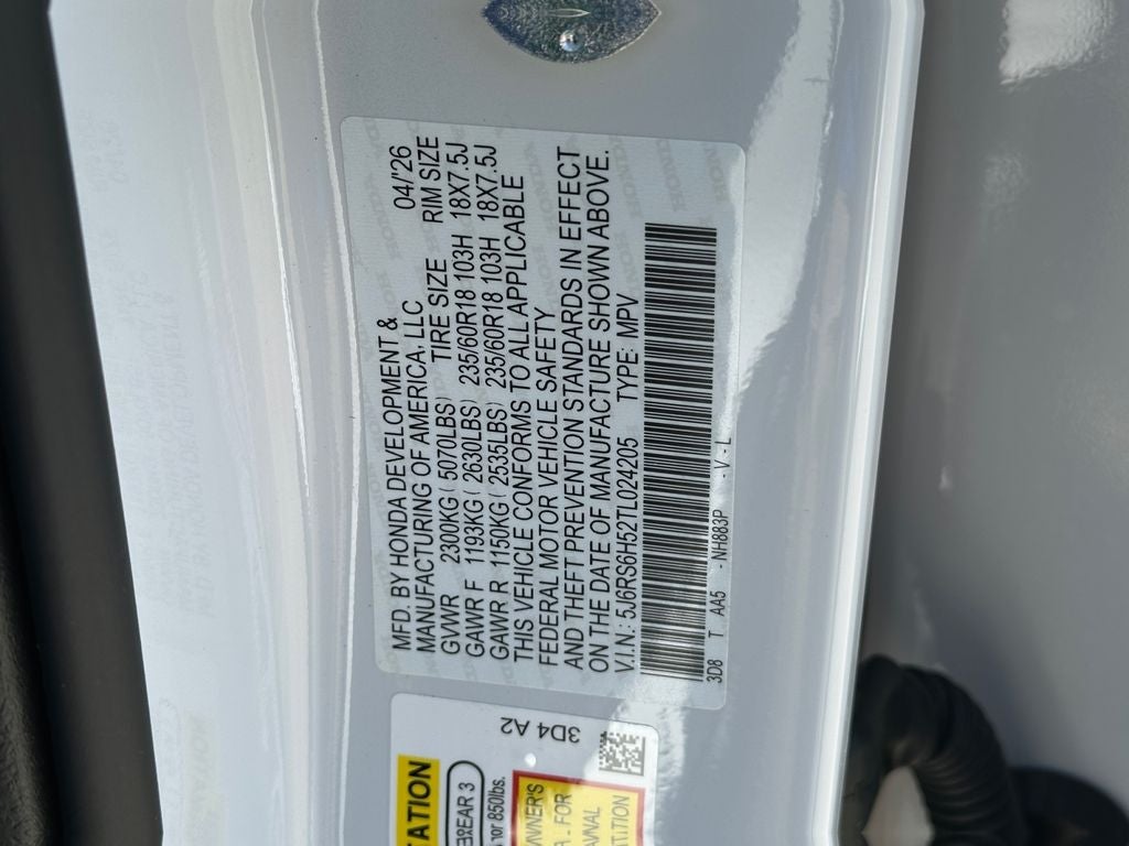 2026 Honda CR-V Hybrid Sport