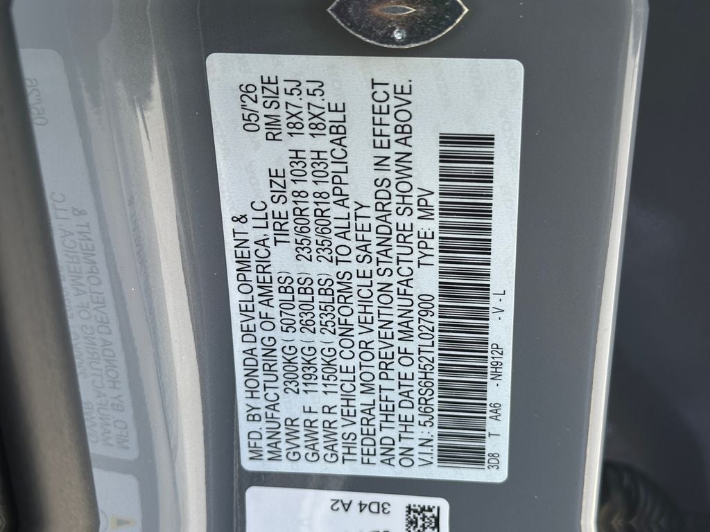 2026 Honda CR-V Hybrid Sport