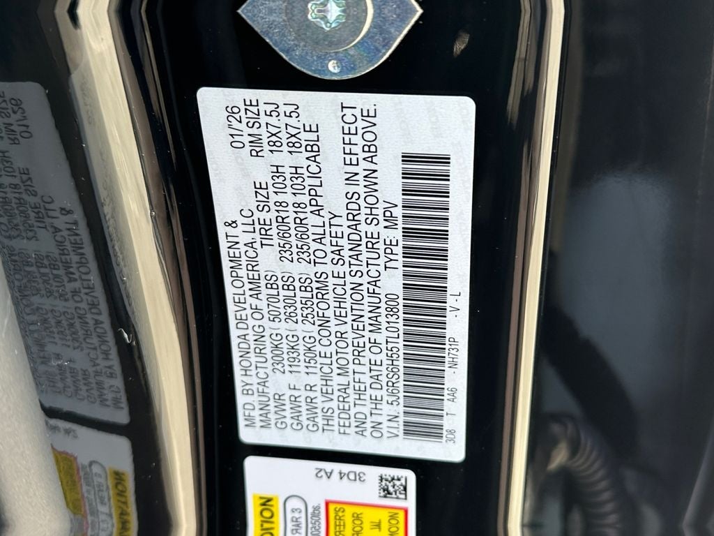 2026 Honda CR-V Hybrid Sport