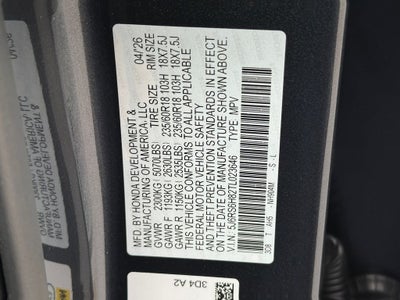 2026 Honda CR-V Hybrid Sport-L