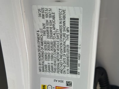 2026 Honda CR-V Hybrid Sport-L