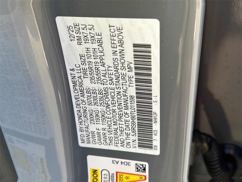 2026 Honda CR-V Hybrid Sport Touring