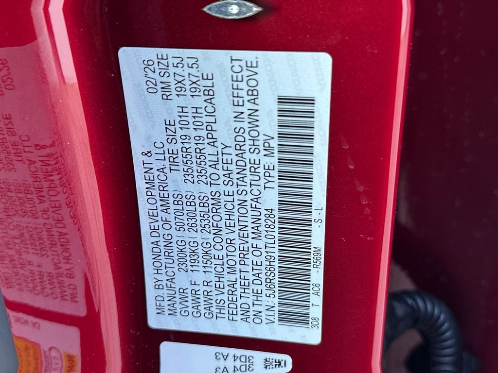 2026 Honda CR-V Hybrid Sport Touring