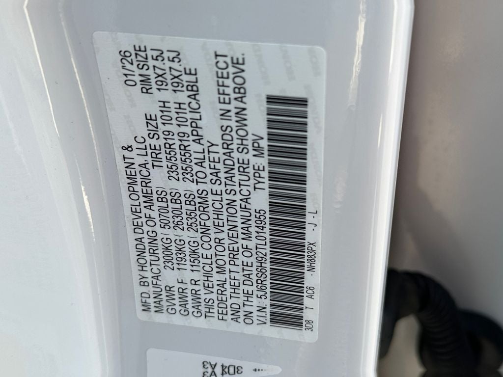 2026 Honda CR-V Hybrid Sport Touring