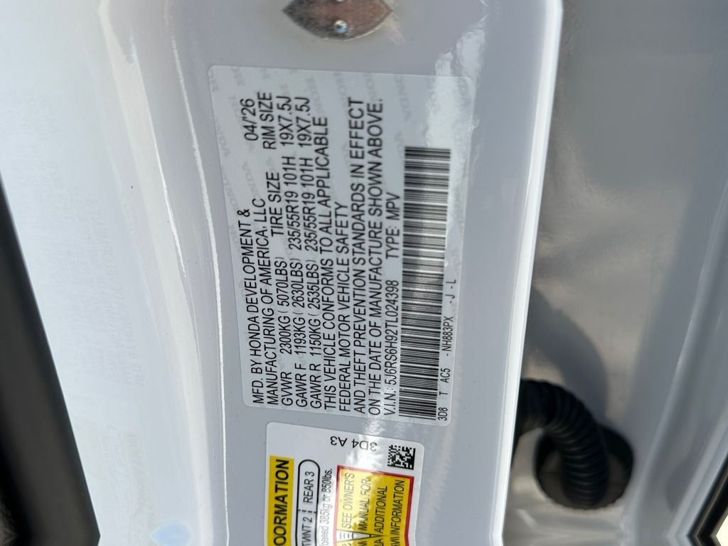 2026 Honda CR-V Hybrid Sport Touring