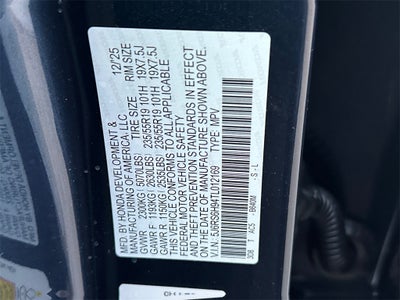 2026 Honda CR-V Hybrid Sport Touring