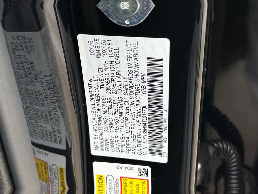 2026 Honda CR-V Hybrid Sport Touring