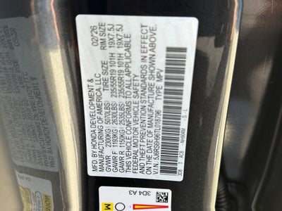 2026 Honda CR-V Hybrid Sport Touring