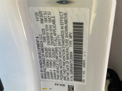 2026 Honda CR-V Hybrid Sport Touring