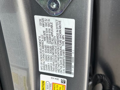 2026 Honda CR-V Hybrid Sport Touring