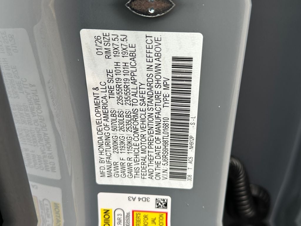 2026 Honda CR-V Hybrid Sport Touring