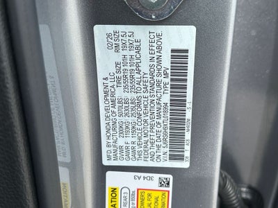 2026 Honda CR-V Hybrid Sport Touring