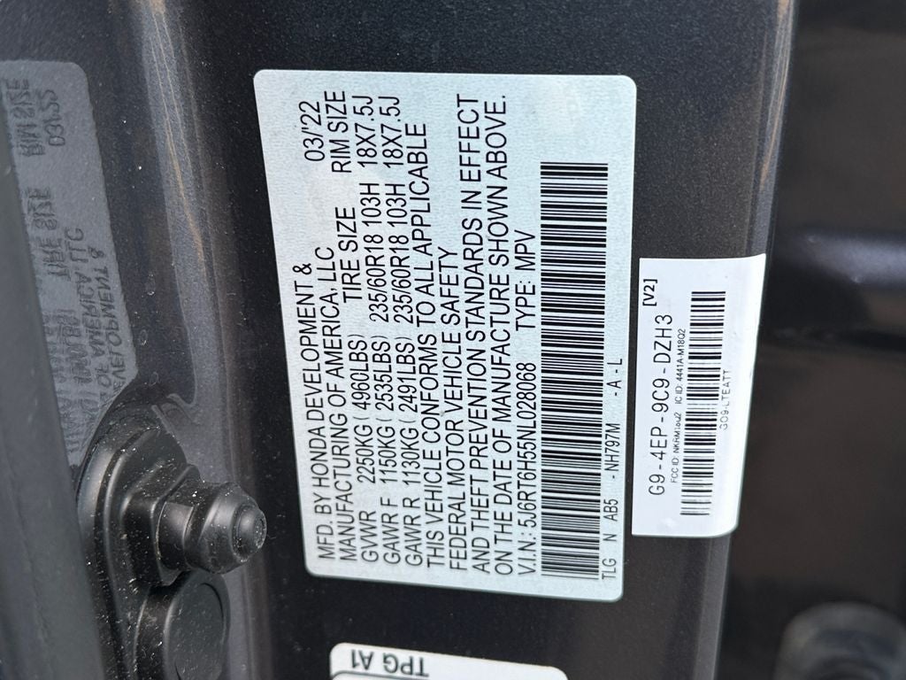 2022 Honda CR-V Hybrid EX