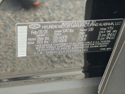 2023 Hyundai Santa Fe SE