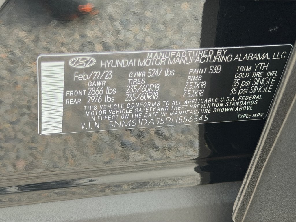 2023 Hyundai Santa Fe SE