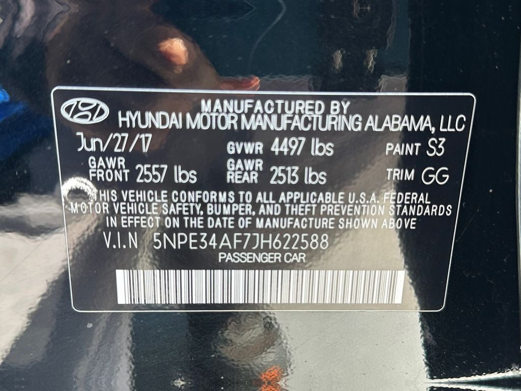 2018 Hyundai Sonata SEL