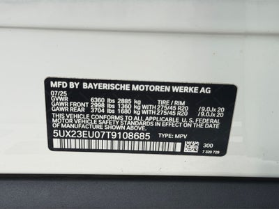 2026 BMW X5 xDrive40i