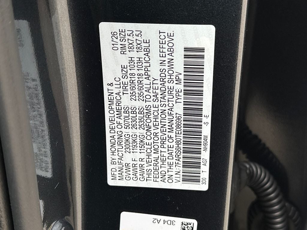 2026 Honda CR-V Hybrid Sport-L