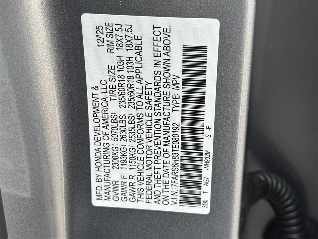 2026 Honda CR-V Hybrid Sport-L