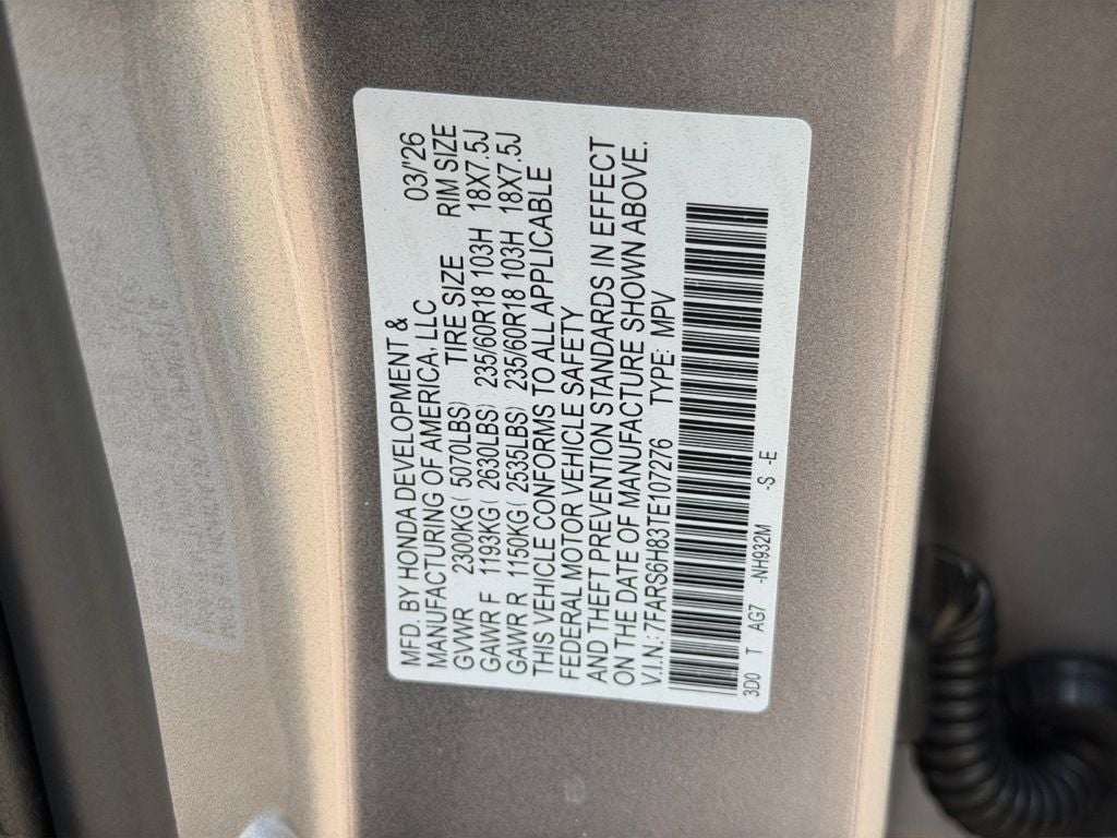 2026 Honda CR-V Hybrid Sport-L
