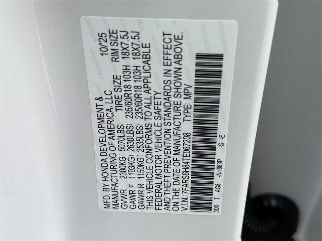 2026 Honda CR-V Hybrid Sport-L