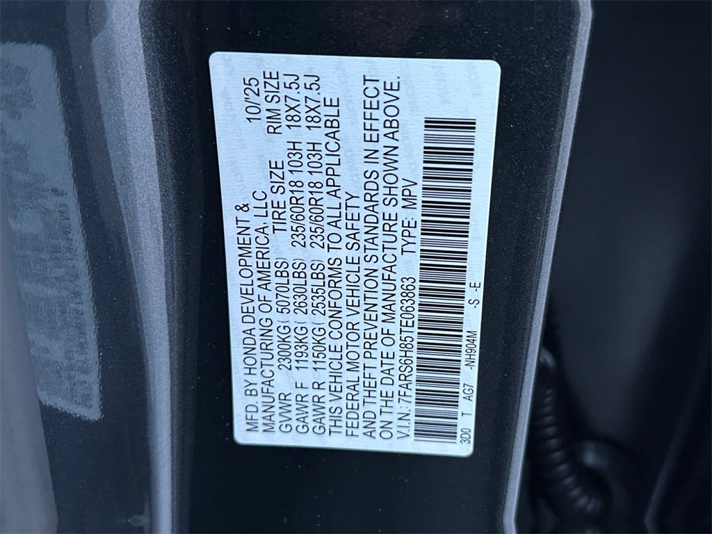 2026 Honda CR-V Hybrid Sport-L