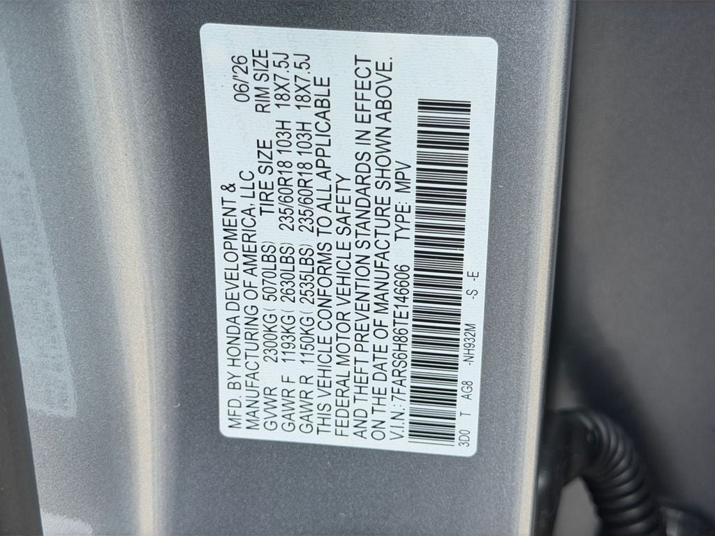 2026 Honda CR-V Hybrid Sport-L
