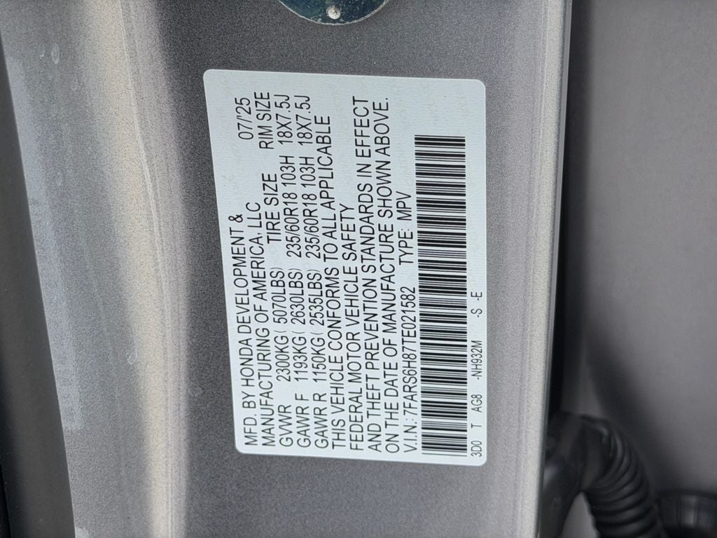 2026 Honda CR-V Hybrid Sport-L