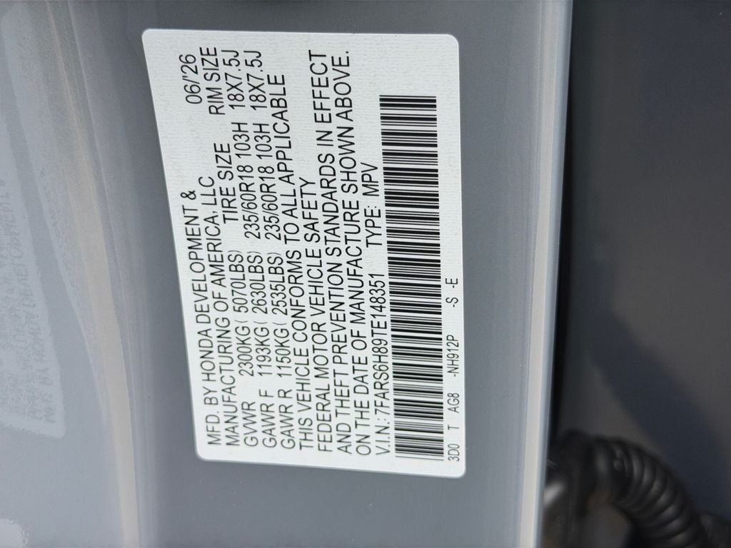 2026 Honda CR-V Hybrid Sport-L