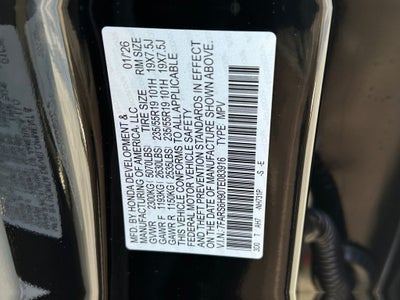 2026 Honda CR-V Hybrid Sport Touring