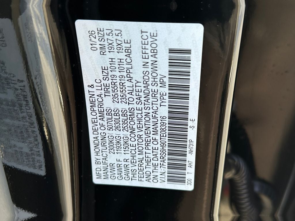 2026 Honda CR-V Hybrid Sport Touring