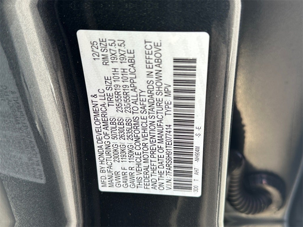 2026 Honda CR-V Hybrid Sport Touring