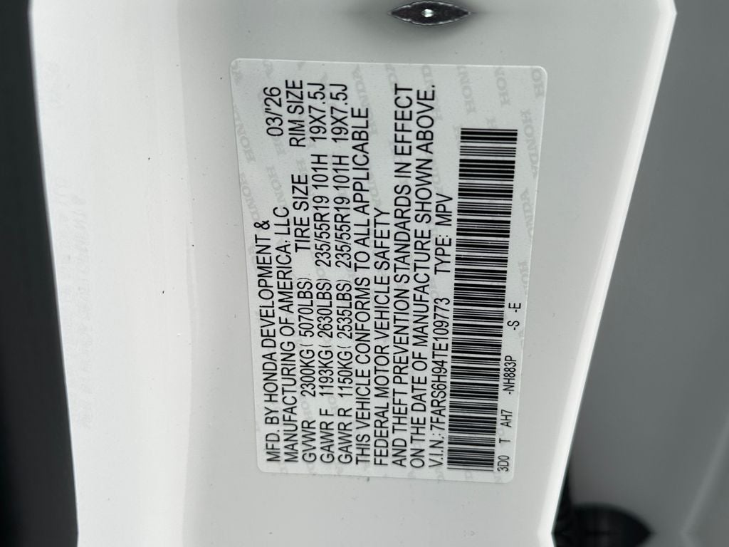 2026 Honda CR-V Hybrid Sport Touring