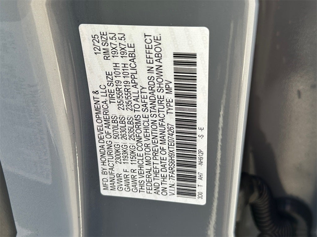 2026 Honda CR-V Hybrid Sport Touring