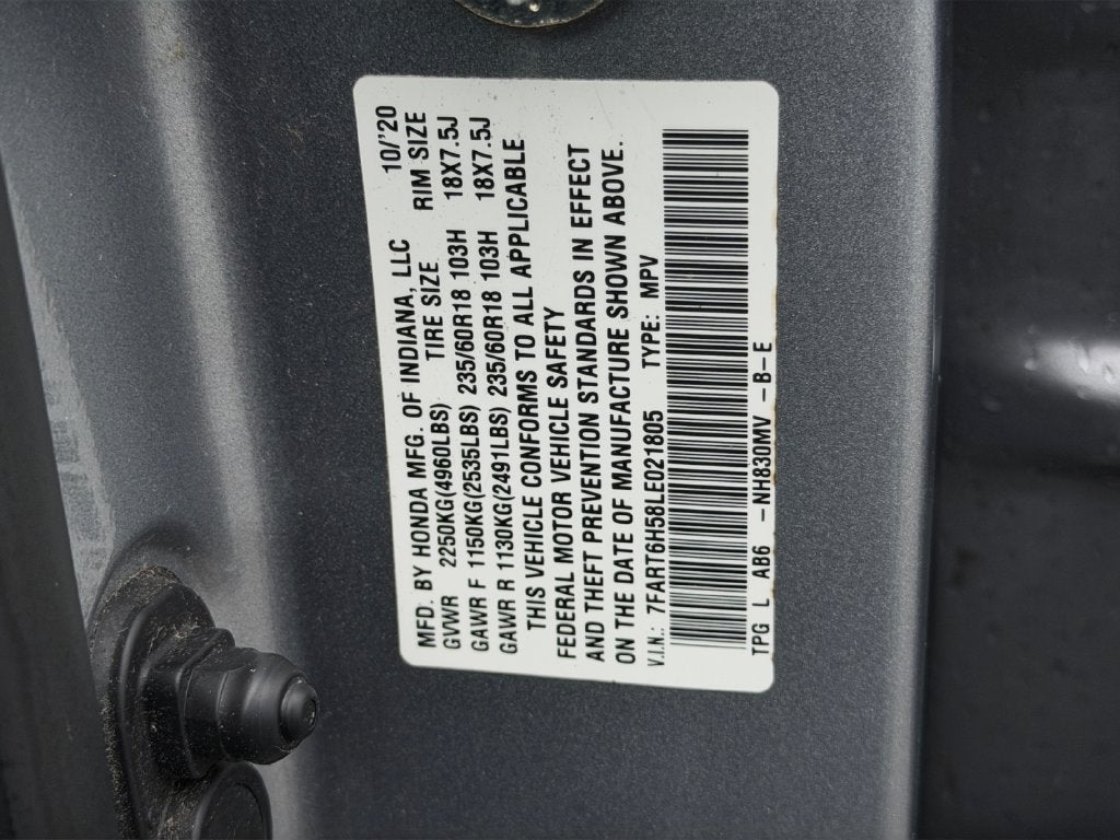 2020 Honda CR-V Hybrid EX