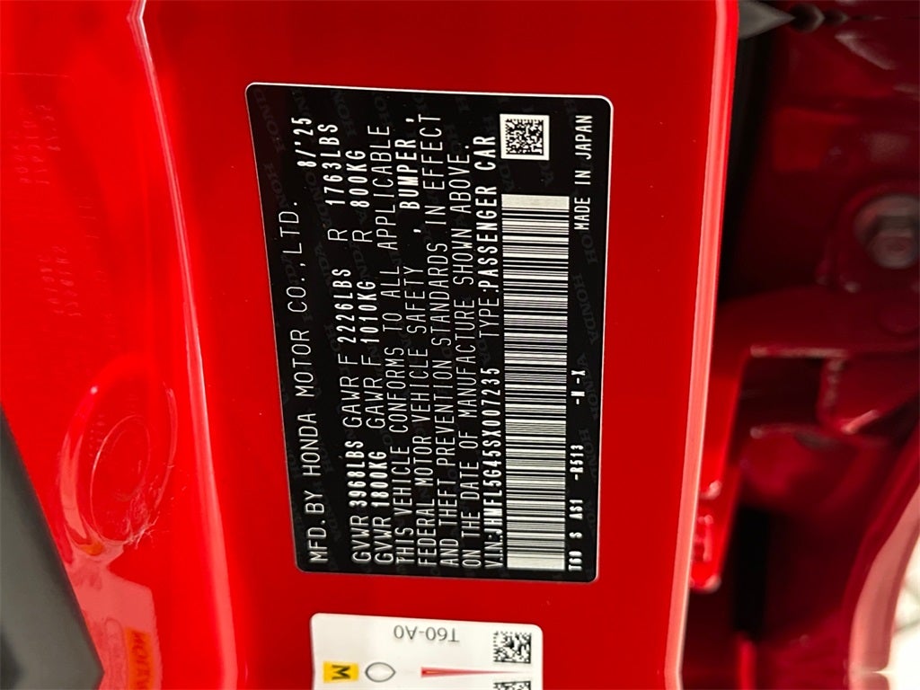 2025 Honda Civic Type R Base