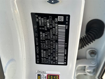 2018 Honda Clarity Plug-In Hybrid Touring - Low Miles! Certified!